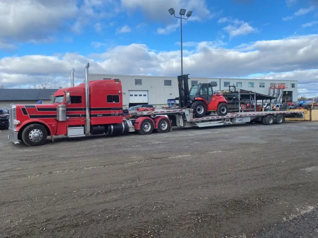 truck with load